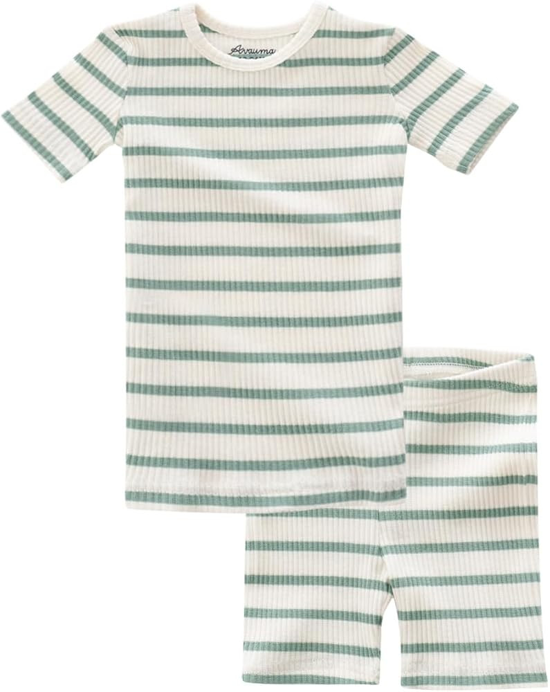 AVAUMA Baby Boys Girls Pajama Set 6M-7T Kids Cute Toddler Snug fit Pjs Cotton Sleepwear | Amazon (US)