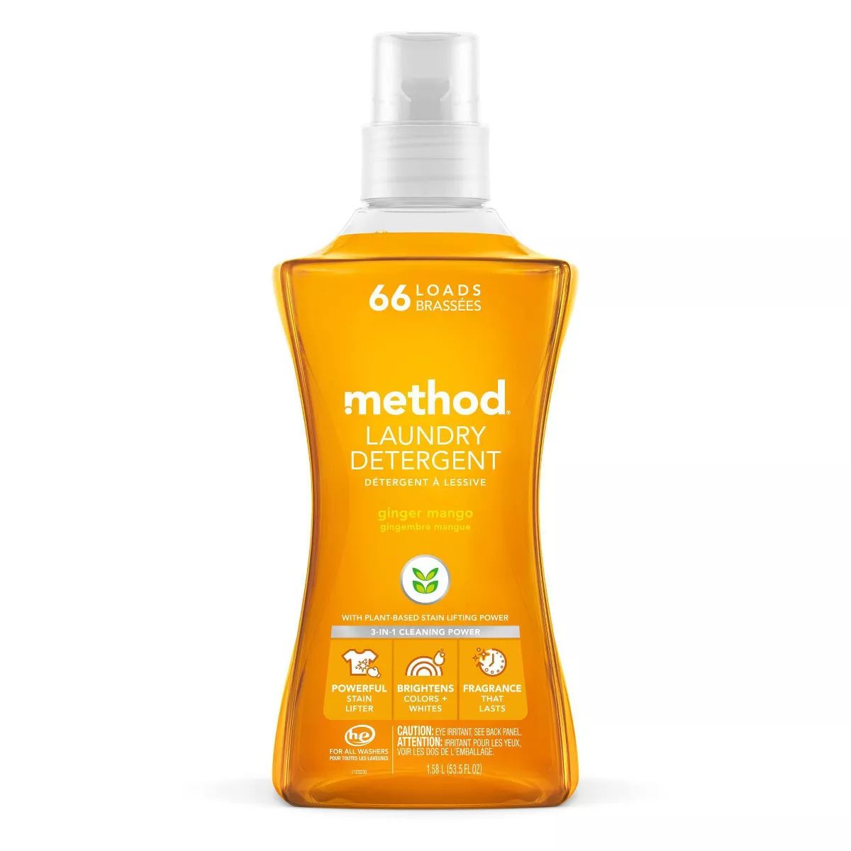 Method Ginger Mango Laundry Detergent - 53.5 fl oz | Target