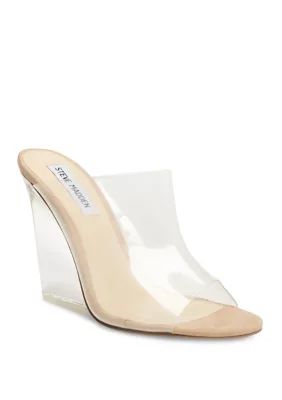 Steve Madden Women's Evolve Clear Heel Sandals - - | Belk