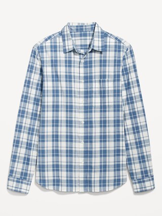 Slim-Fit Built-In Flex Everyday Shirt for Men | Old Navy (US)