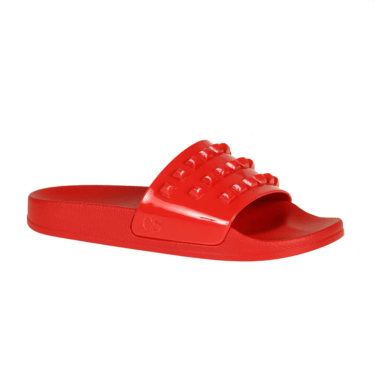 Franco Red Slides | Carmen Sol