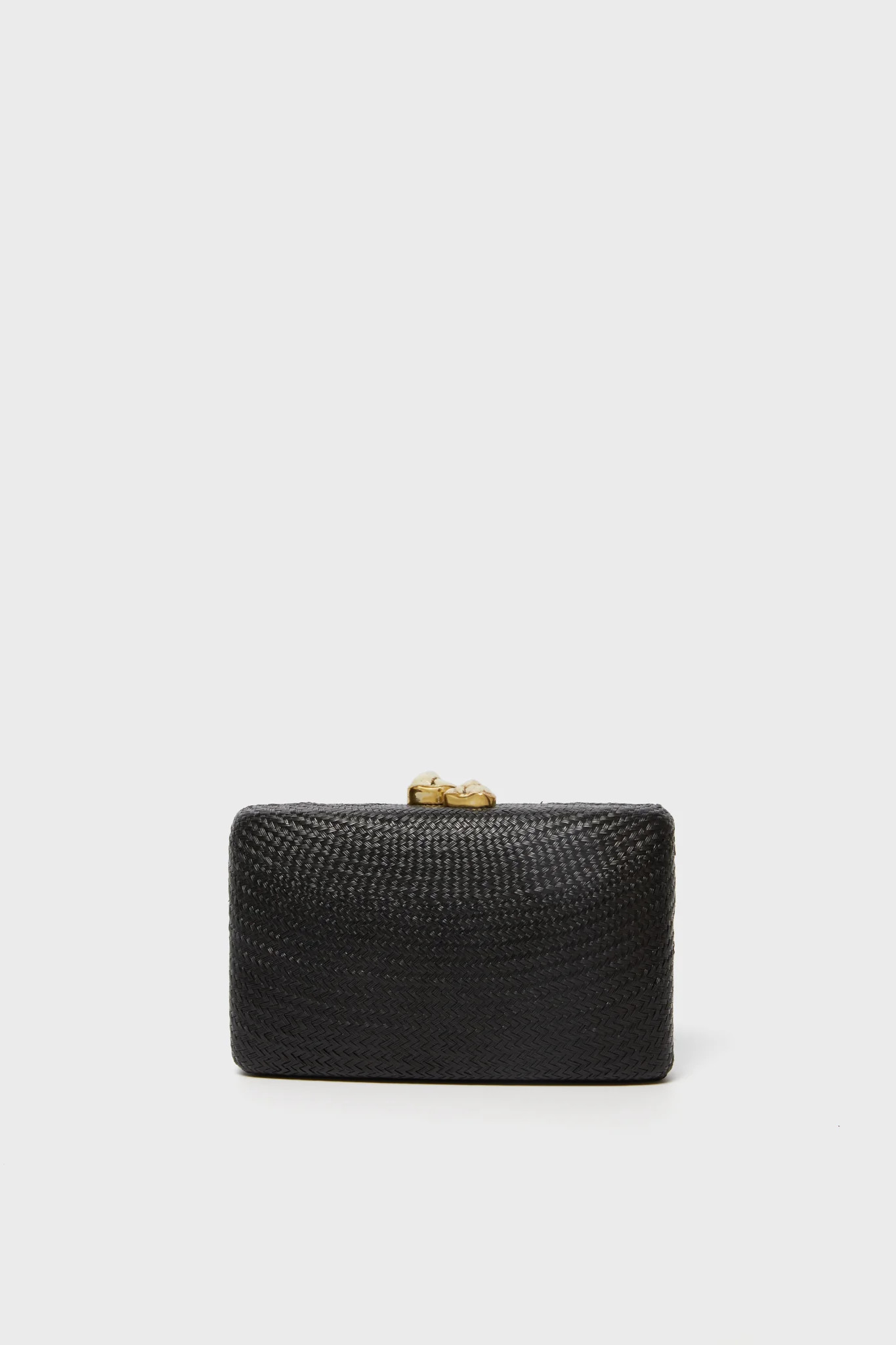 Black Jen Clutch with White Stones | Tuckernuck (US)