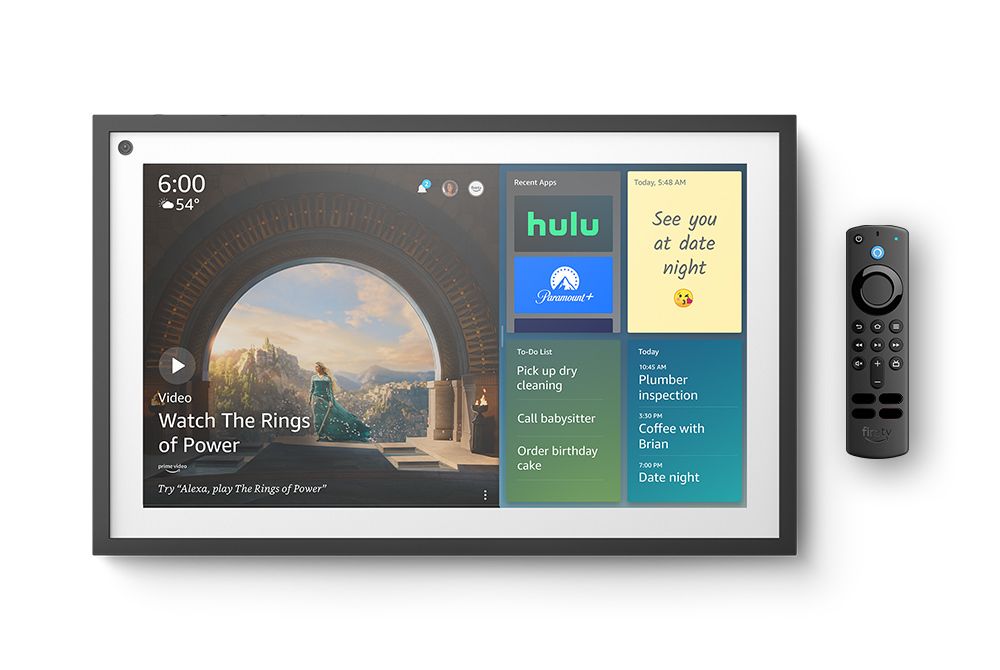 Echo Show 15 | Full HD 15.6" smart display with Alexa and Fire TV built in | Remote not included | Amazon (US)