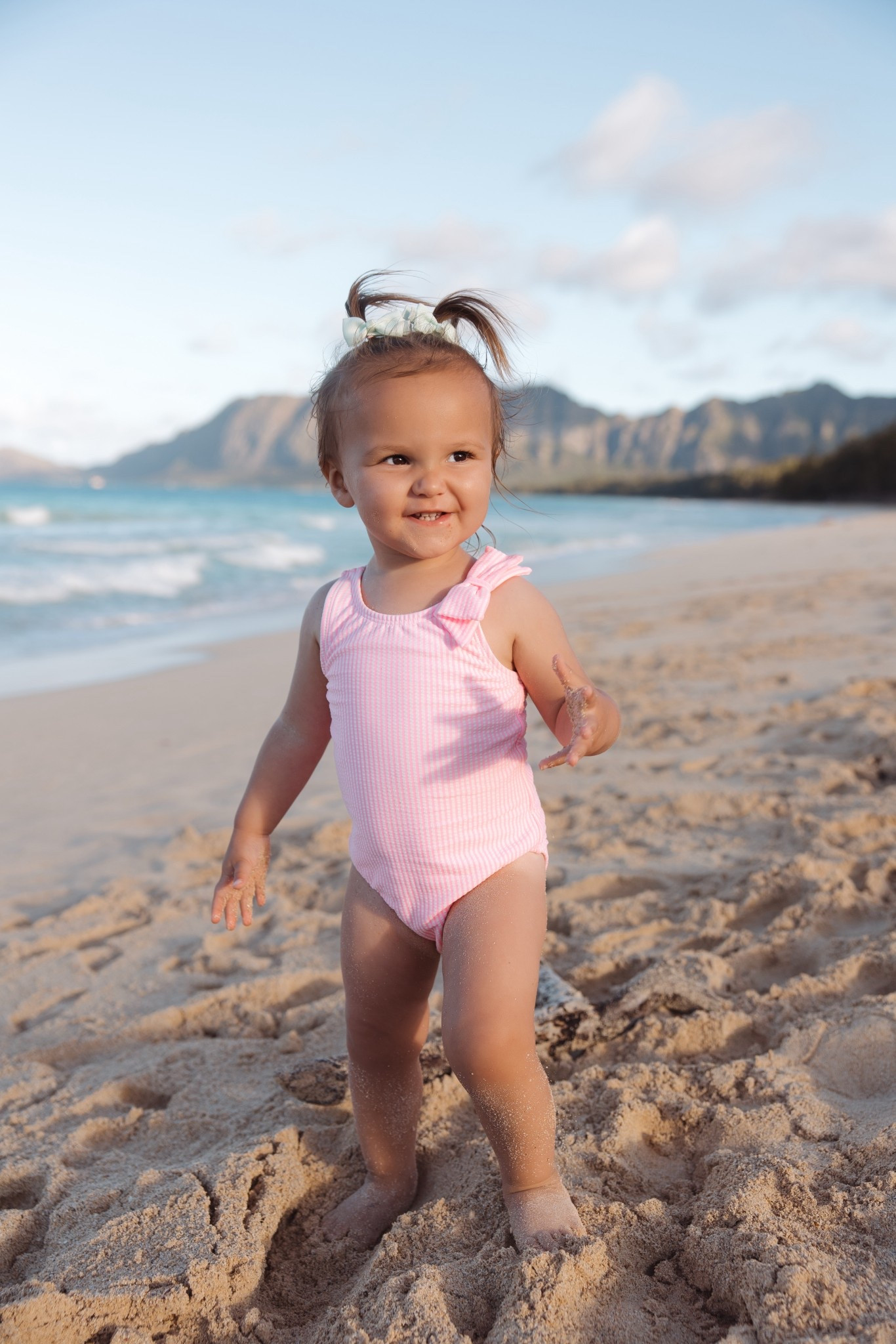 Soaking up golden hour in the cutest swimsuit. This pink one-piece from Target is perfect for all the sandy adventures 🐚👙 #TargetStyle #LTKkids #LTKswim #SummerVibes #ToddlerStyle #BeachDay

#LTKSwim #LTKSummerEdit #LTKSeasonal