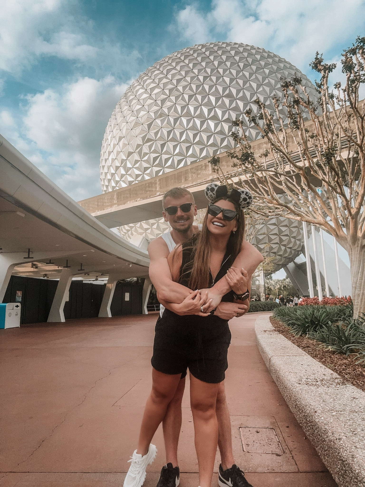 Disney World couple outfit
Love this half zip romper! So cute, comfortable, and flattering

Used my octobuddy to capture this picture! It is so useful for vacation picture. 

#LTKfindsunder50 #LTKtravel