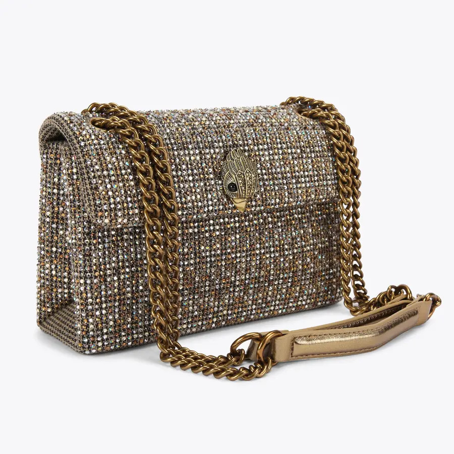 Product: Crystal Kensington Clutch, Brand: Kurt Geiger London, Colour: beige, Price: $198.00 Line... | Kurt Geiger US