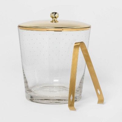 Glass with White Dot Ice Bucket - sugar paper™ | Target