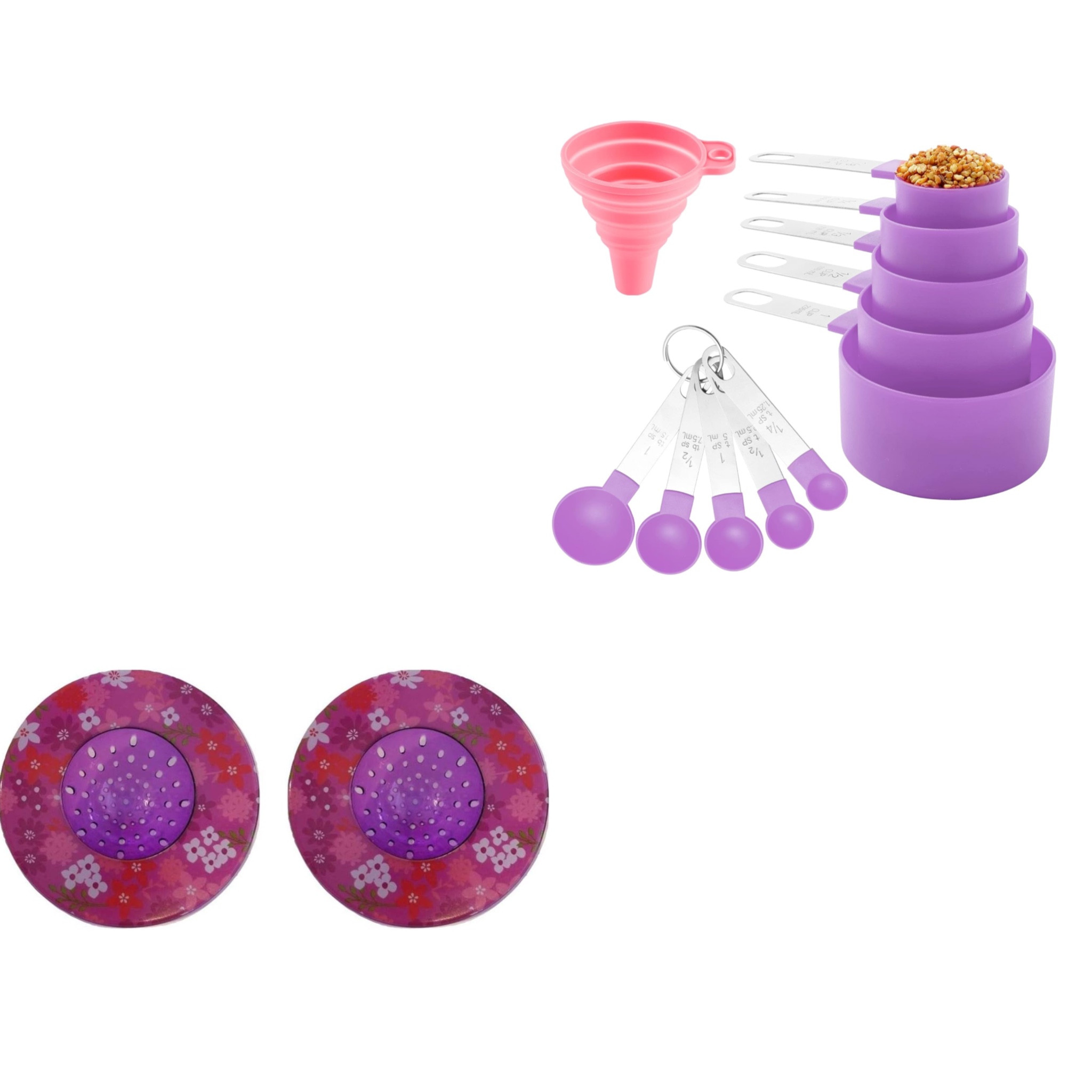Purple measuring cups and sink drains

#LTKfamily #LTKhome #LTKfindsunder50