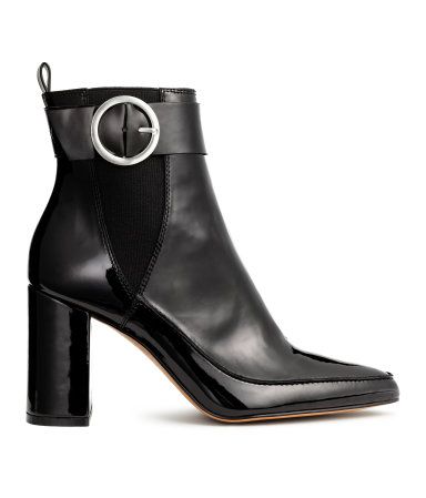 Patent Ankle Boots | H&M (US)