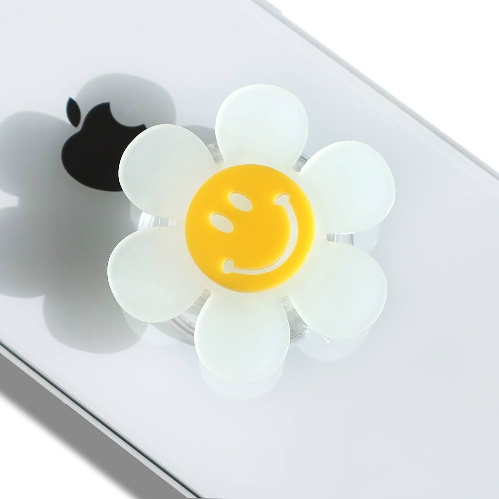 GRIPONG Smile Flower Expandable Collapsible Mobile Phone Grip Stand Holder for Smartphone Tablet ... | Amazon (US)