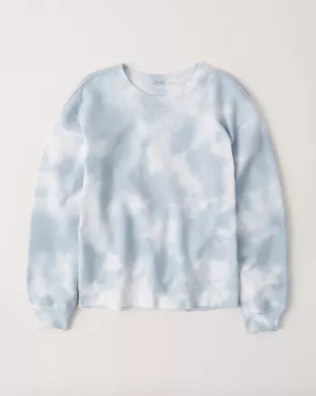 Tie-Dye Wash Crew Sweatshirt | Abercrombie & Fitch US & UK
