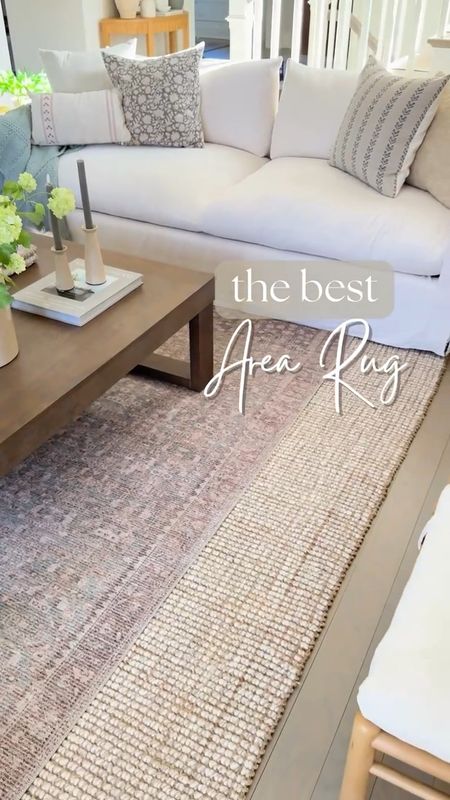 Love my living room rug combo. I layered this Loloi rug (color: sage/bark) over my best selling wool jute rug (color: natural)! It's super soft and not scratchy at all!

(5/27)

#LTKStyleTip #LTKHome