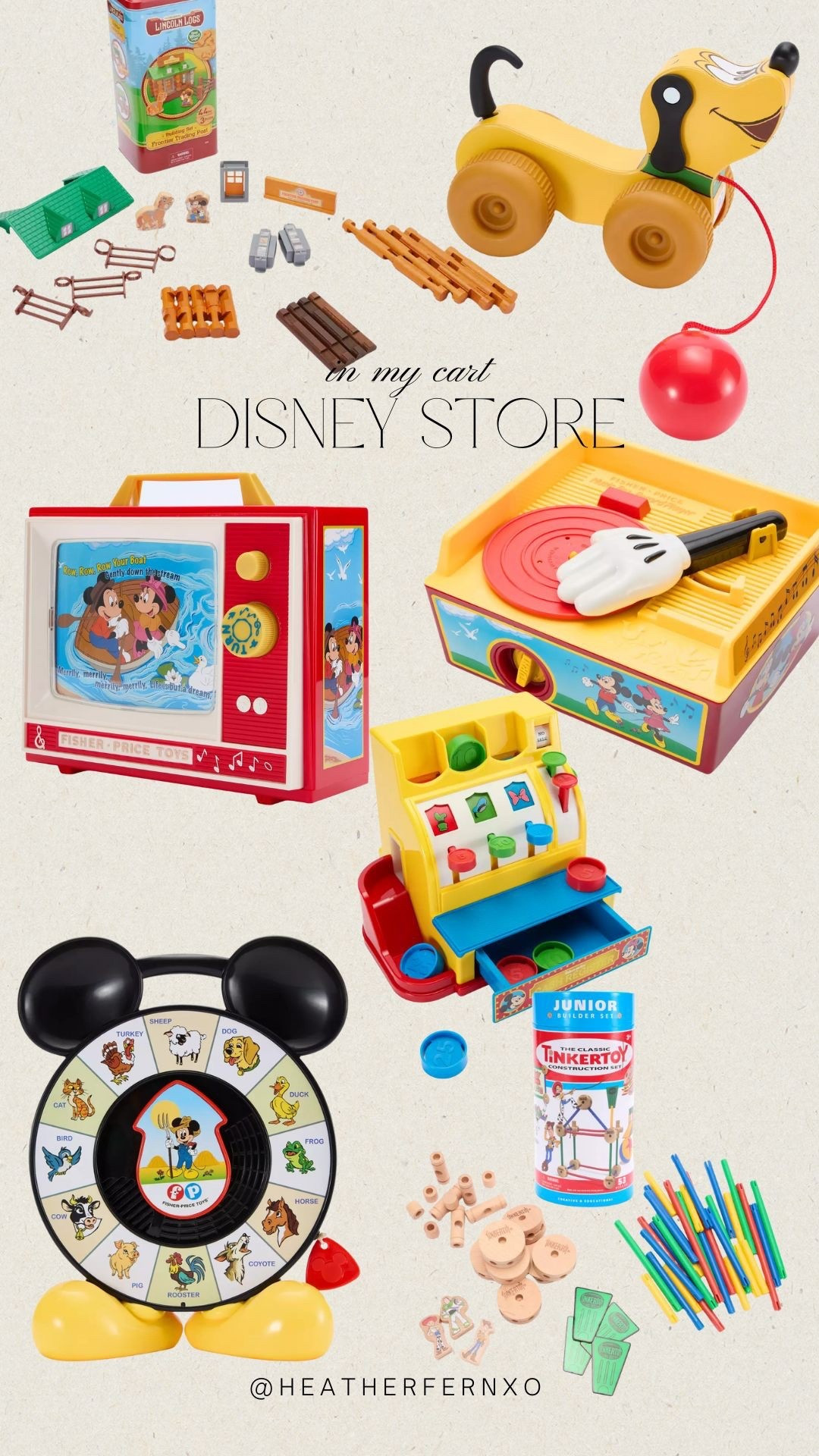 Obsessed with this retro toy line at Disney! Want it all. The Lincoln logs!! 

#LTKKids #LTKHoliday #LTKGiftGuide