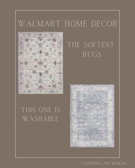 The softest area rugs from Walmart, washable rugs, Persian rugs, Walmart home decor 

#LTKfindsunder100 #LTKsalealert #LTKhome