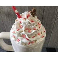 Gingerbread Man Faux Whipped Cream Mug Topper | Etsy (US)