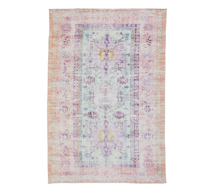 Machine Washable Alyssa Rug | Pottery Barn Kids
