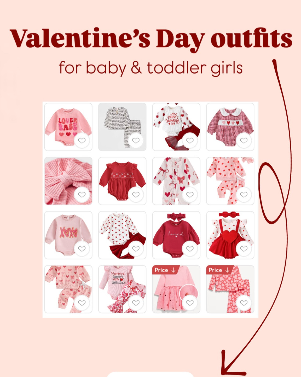 Adorable Valentine’s Day outfits for baby and toddler girls 🩷

#LTKBaby #LTKGiftGuide #LTKSeasonal