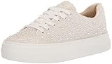 Amazon.com | Betsey Johnson Women's Sidny Sneaker, Pearl, 9 | Fashion Sneakers | Amazon (US)