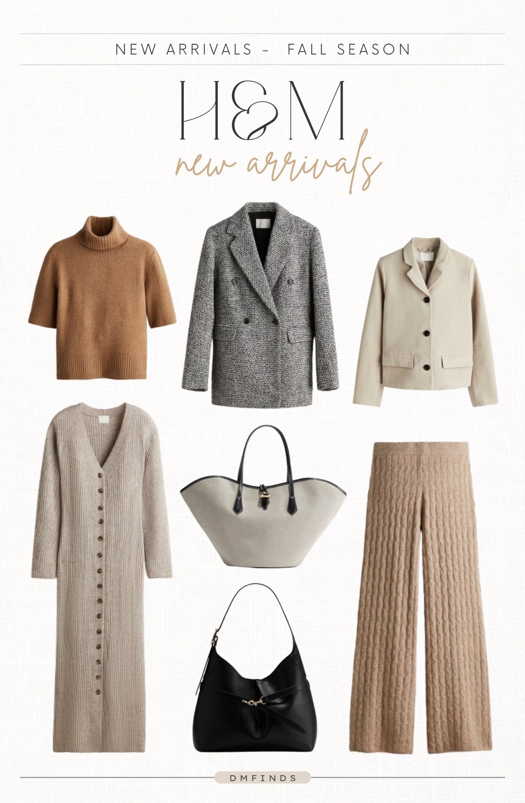 new at H&M fall // fashion favorites. fall dress. sweater weather. cozy outfit. autumn outfit. fall shoes. fall bags. fall boots. // #LTKstyletip #LTKautumn  #LTKSeasonal
