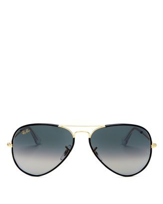 Ray-Ban  Classic Brow Bar Aviator Sunglasses, 58mm  | Bloomingdale's Jewelry & Accessories | Bloomingdale's (US)