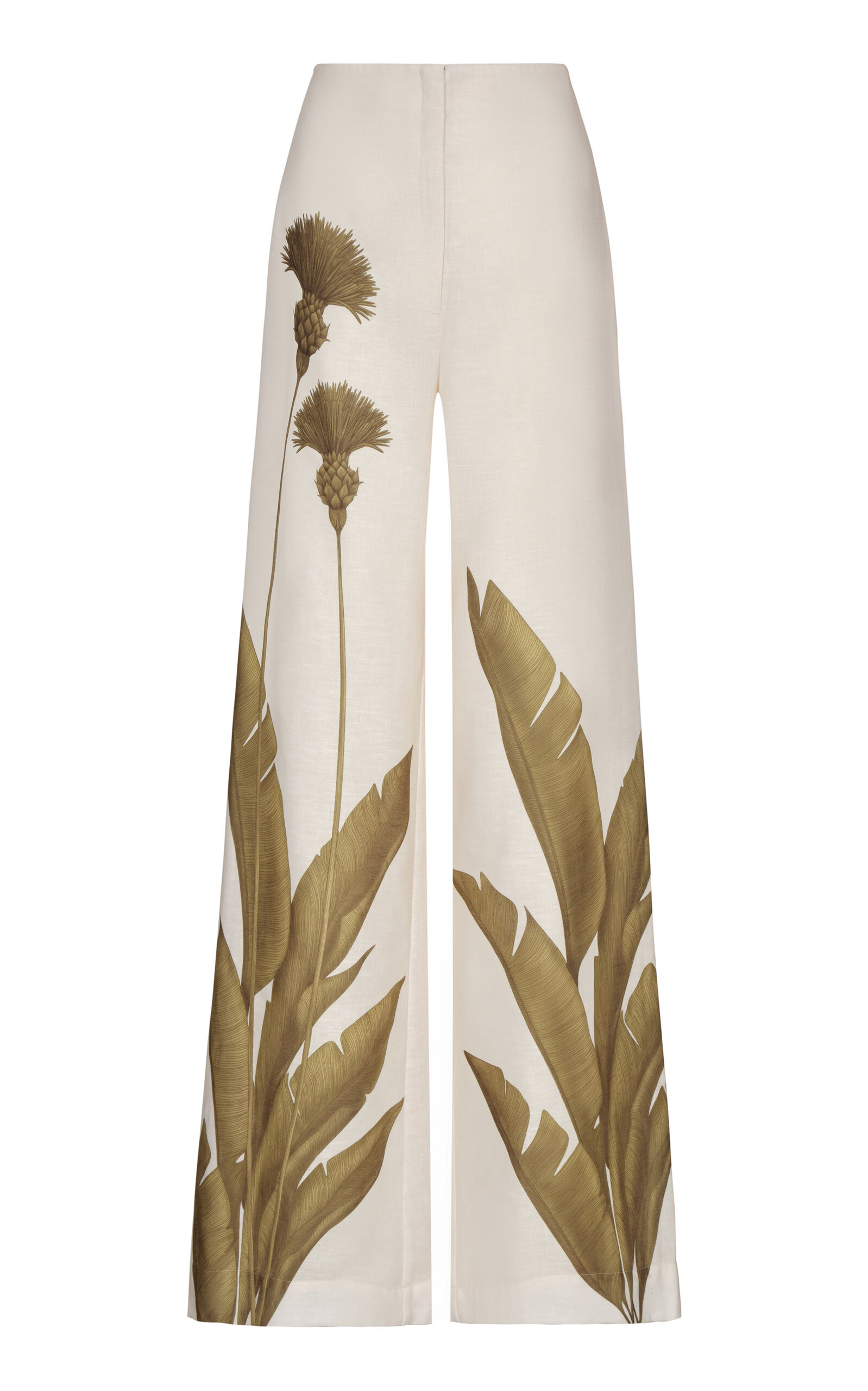 Ritmica Printed Linen Wide-Leg Pants | Moda Operandi (Global)