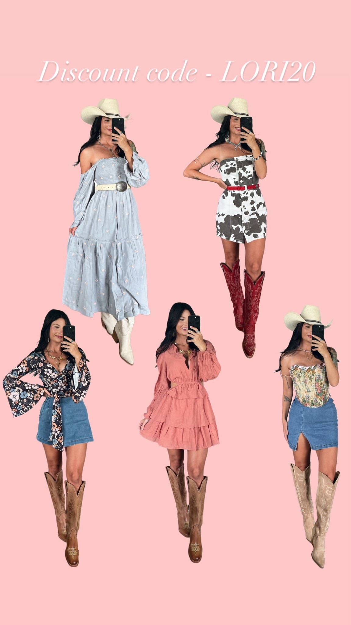 New western bohemian pieces from Willow Boutique! Use code LORI20 for 20% off 

#LTKFestival #LTKootd #LTKSeasonal