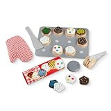 Amazon.com: Melissa & Doug Slice & Bake Cookie Set with Wooden Play Food, Colorful Toppings & Pla... | Amazon (US)