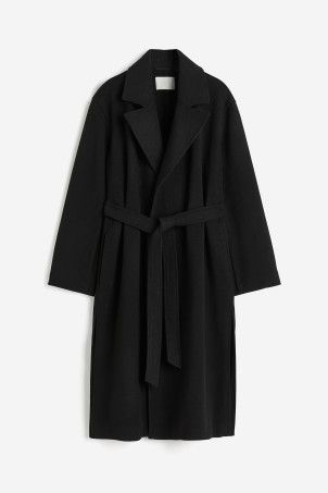 Tie-belt coat | H&M (UK, MY, IN, SG, PH, TW, HK)