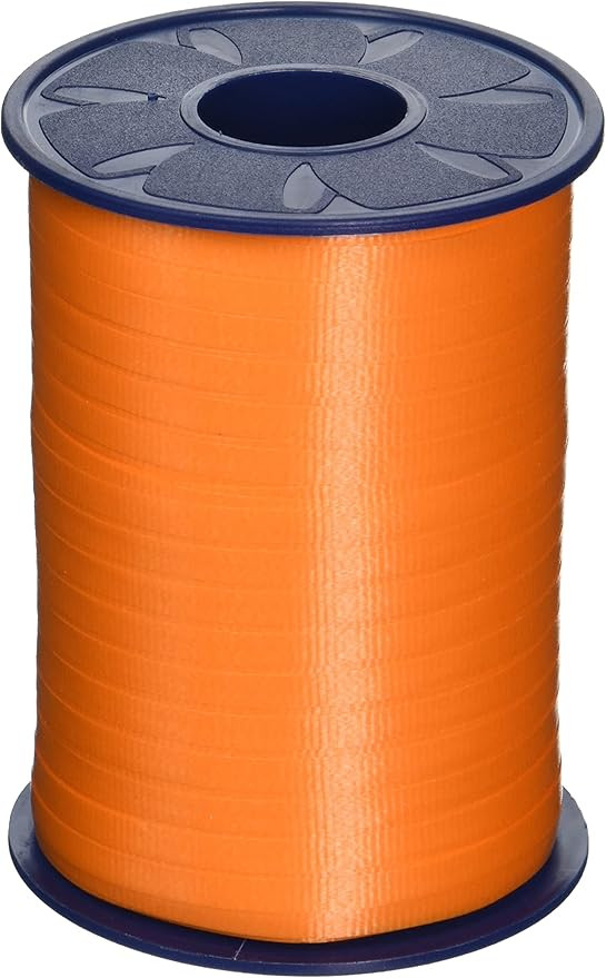 Morex Poly Crimped Curling Ribbon, 3/16-Inch by 500-Yard, Orange, 500-Yard, 1-Pack | Amazon (US)
