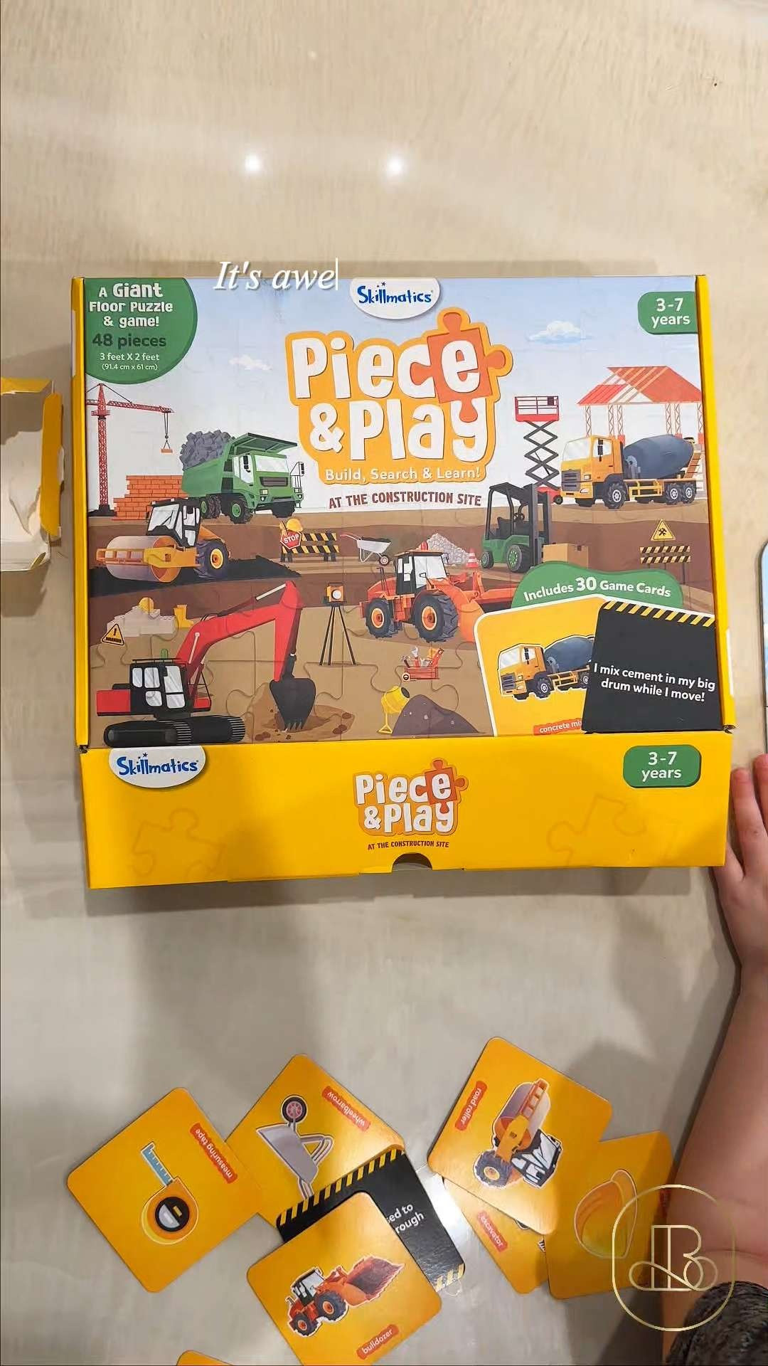 Say hello to a screen-free activity that builds problem-solving skills and spatial awareness! The Skillmatics Piece & Play Construction Site Floor Puzzle is a total game-changer for parents looking to blend high-energy fun with focused learning. 🧩  It’s great to give to the "active learner" who thrives on tactile challenges or as a must-have addition to a fun-filled family game night! 🏗️ #Skillmatics #FloorPuzzle #StemToys #ConstructionToys #EducationalPlay #ToddlerGifts #LearningThroughPlay  

#LTKmomlife #LTKBaby #LTKKids