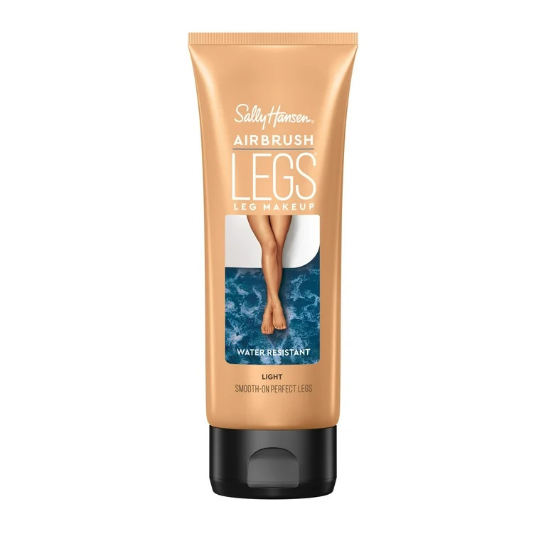 Sally Hansen Airbrush Legs Lotion, Light, 4.4 oz, Water and Transfer-Resistant | Walmart (US)