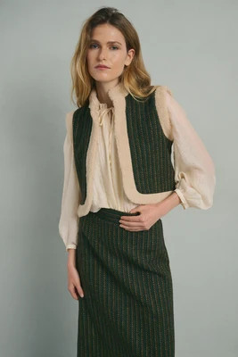 BYAN GREEN BRISTOL VEST - GREEN BRISTOL VEST | Shop.com