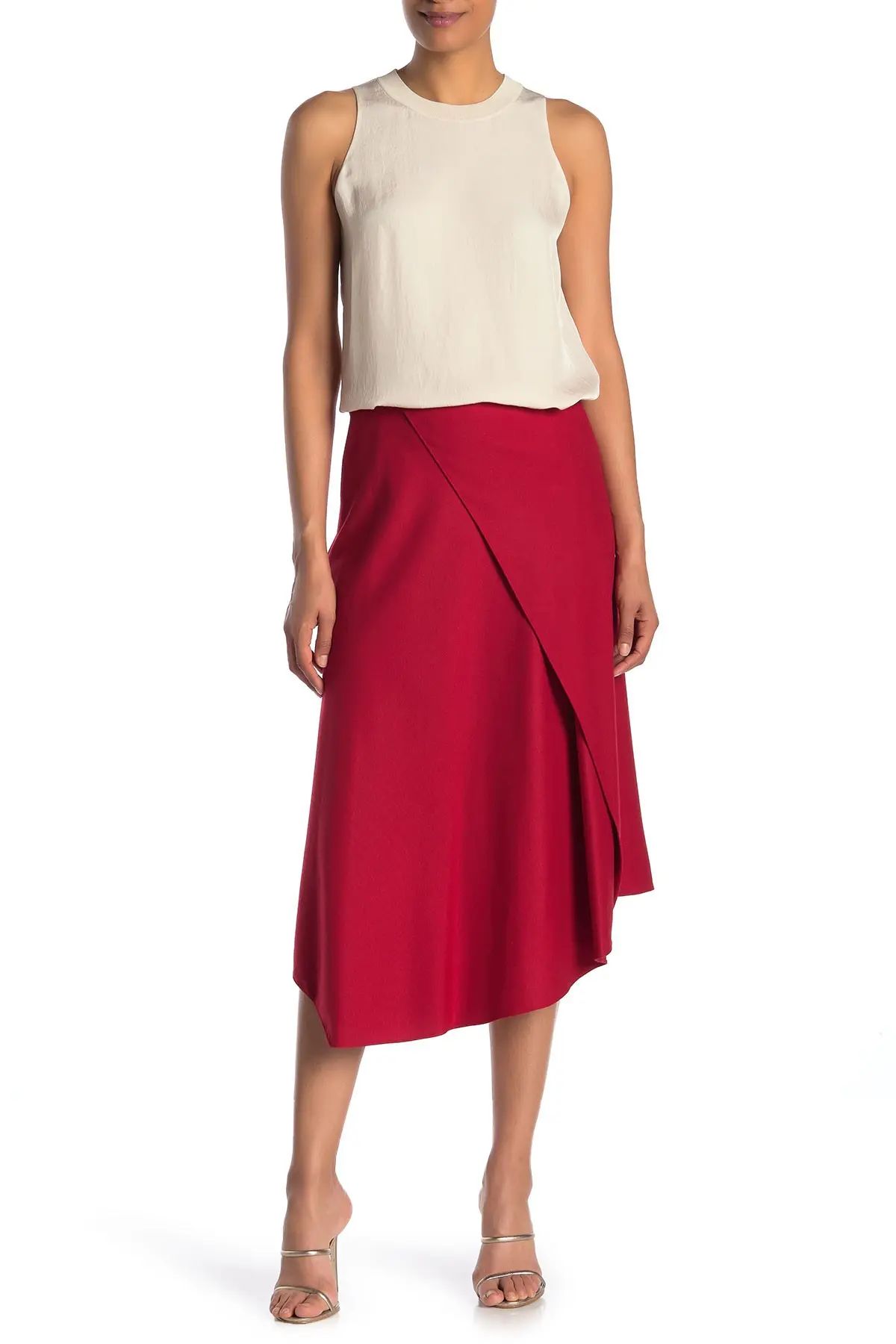 Vince | Asymmetrical Draped Woven Skirt | Nordstrom Rack | Nordstrom Rack