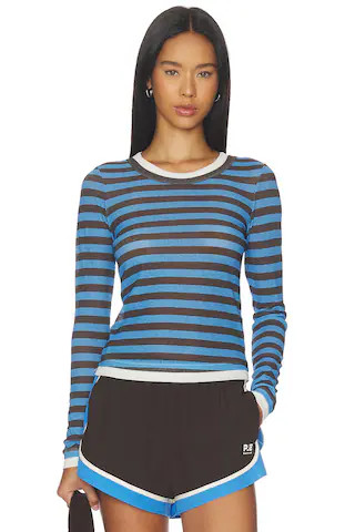 Serene Stripe Longsleeve Tee
                    
                    P.E Nation | Revolve Clothing (Global)