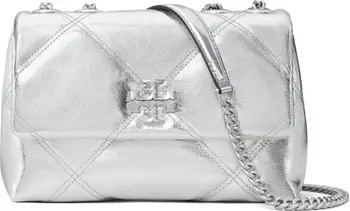 Small Kira Quilted Metallic Leather Shoulder Bag | Nordstrom