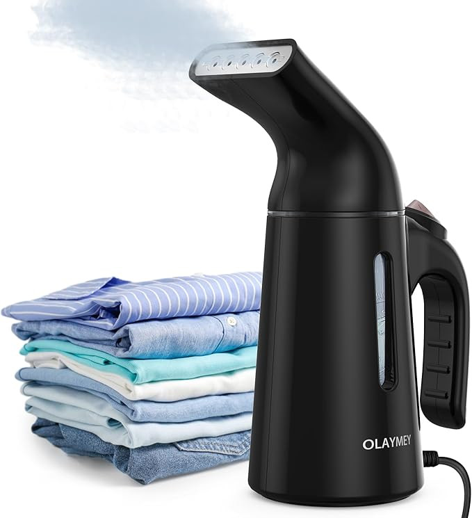 OLAYMEY Clothes Steamer, Handheld Garment Steamer Clothing for Home, Office, Travel, Portable Ste... | Amazon (UK)