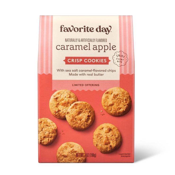 Caramel Apple Crisp Cookie - 7oz - Favorite Day™ | Target
