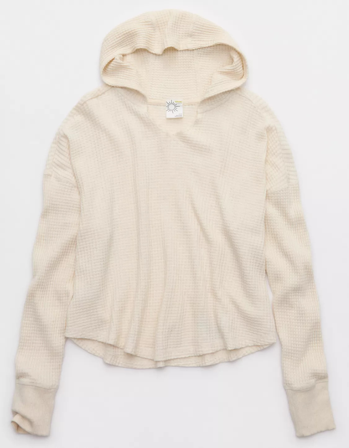 OFFLINE By Aerie Wow! Waffle Hoodie | Aerie