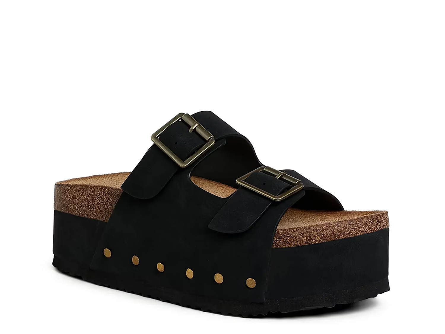 London Rag Impala Platform Sandal | Women's | Black | Size 8.5 | Sandals | DSW