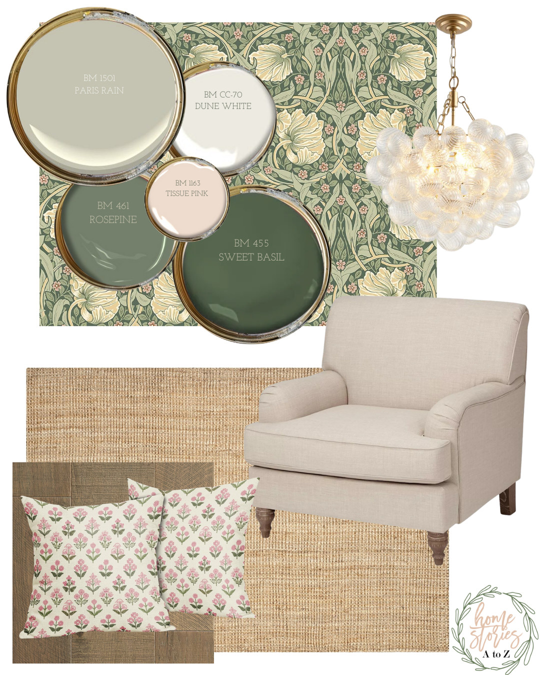 Bring storybook charm to your space with this cottagecore reading nook design. Featuring a soft linen accent chair, floral block print pillows, jute rug, and vintage-style glass bubble chandelier, this curated look blends old-world romance with natural textures. The botanical wallpaper and earthy paint palette by Benjamin Moore add depth and softness to the scene. Perfect for cozy corners, small sitting rooms, or English cottage-inspired bedrooms.

Shop the look below for:
• Cottage armchair
• English block print floral pillows
• Jute & natural fiber rugs
• Botanical peel-and-stick wallpaper
• Brass & glass statement lighting
• Vintage paint color combos for timeless spaces
#cottagecoredecor #englishcottage #vintagestyle #readingnook #cozynook #floralwallpaper #ltkdecor #juterug #accentchair #moodboardstyle #homestoriesatoz #cottageinspired #benjaminmoorecolors #neutraldecor #feminineinteriors

 

 

#LTKHome