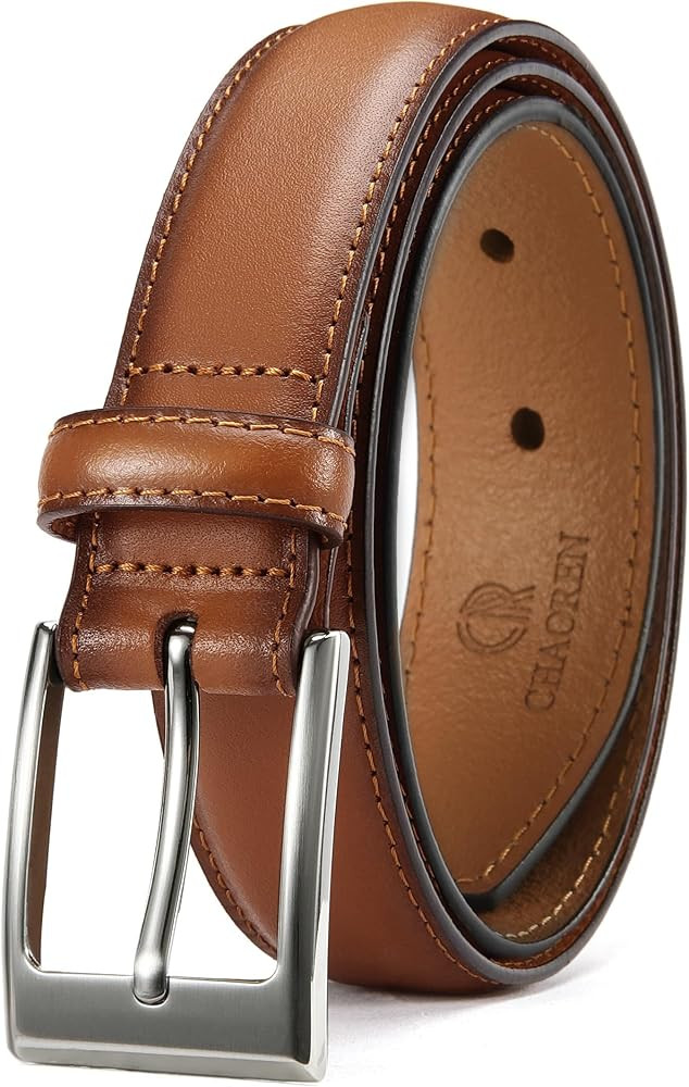 CHAOREN Mens Belts Leather Gift for Men - Ideal Match for Mens Dress Shoes | Amazon (US)