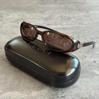 GUCCI  GG1189 S Vintage Sunglasses Y2K Brown Rare from JAPAN | eBay US