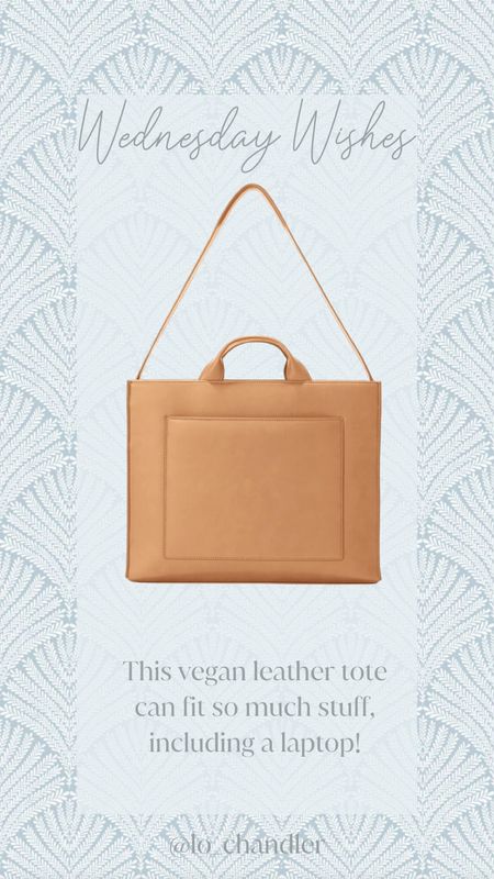 This tote bag is so sleek and 100% vegan leather. Super spacious and I love the strap! Can fit a laptop and even a whole outfit! Would be great for work or for everyday


Vegan leather 
Leather tote
Tote bag 
Work tote


#LTKitbag #LTKworkwear #LTKstyletip