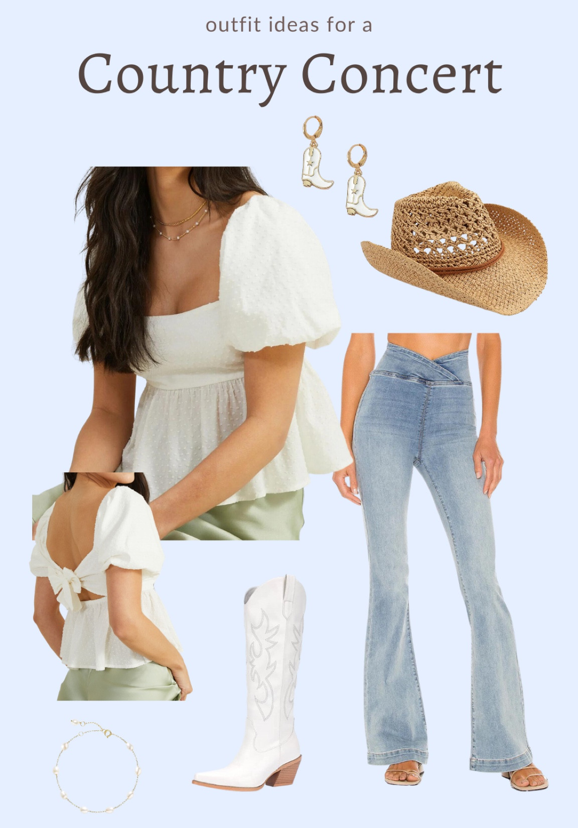 Y’all know I LOVE country music so of course I’ll be heading to country concerts this summer. I’ve complied some EPIC outfit ideas for you to steal for your next country concert or festival! 

Most pieces are on Amazon and under $50! 😍

#LTKunder50 #LTKstyletip #LTKSeasonal