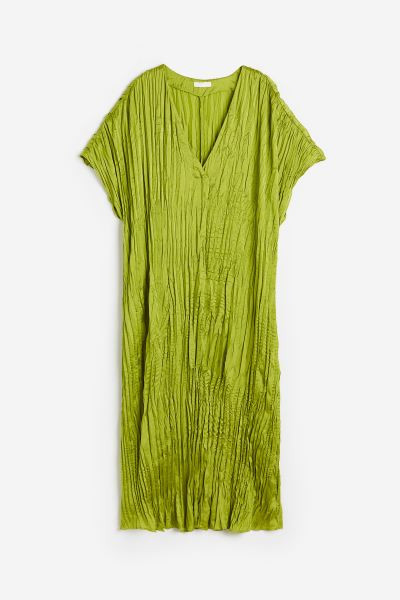 Pleated tunic dress | H&M (UK, MY, IN, SG, PH, TW, HK)