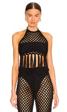 Zene Fringe Halter Top
                    
                    LPA | Revolve Clothing (Global)