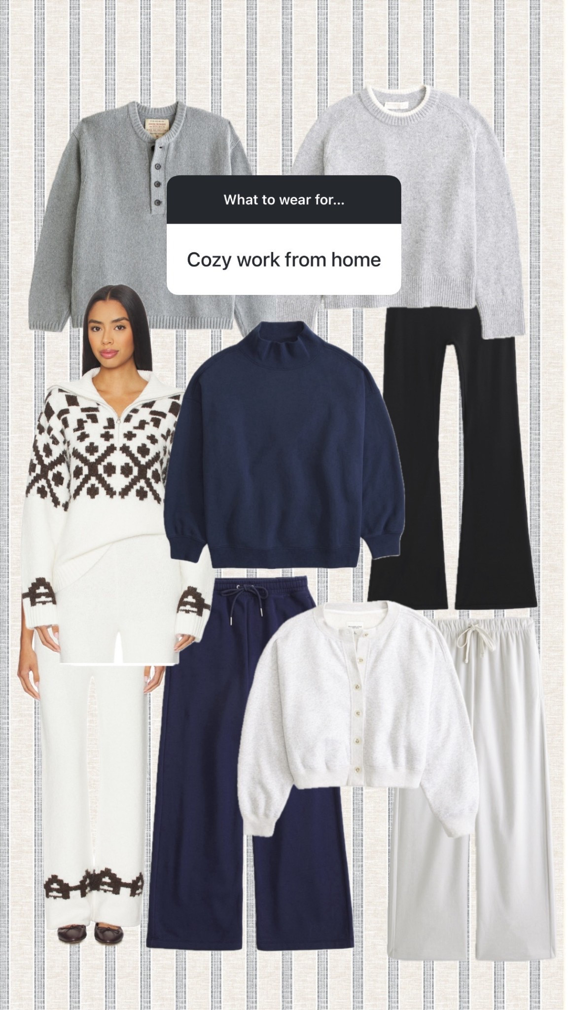 What to wear - cozy work from home outfits

#LTKSeasonal #LTKSaleAlert #LTKWorkwear