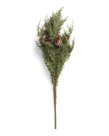 Oversized Real Touch Pine And Pinecone Stem | TJ Maxx