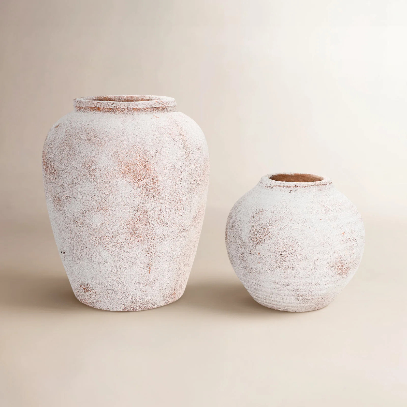 Valdese Handmade Stoneware Table Vase (Set of 2) | Joss & Main