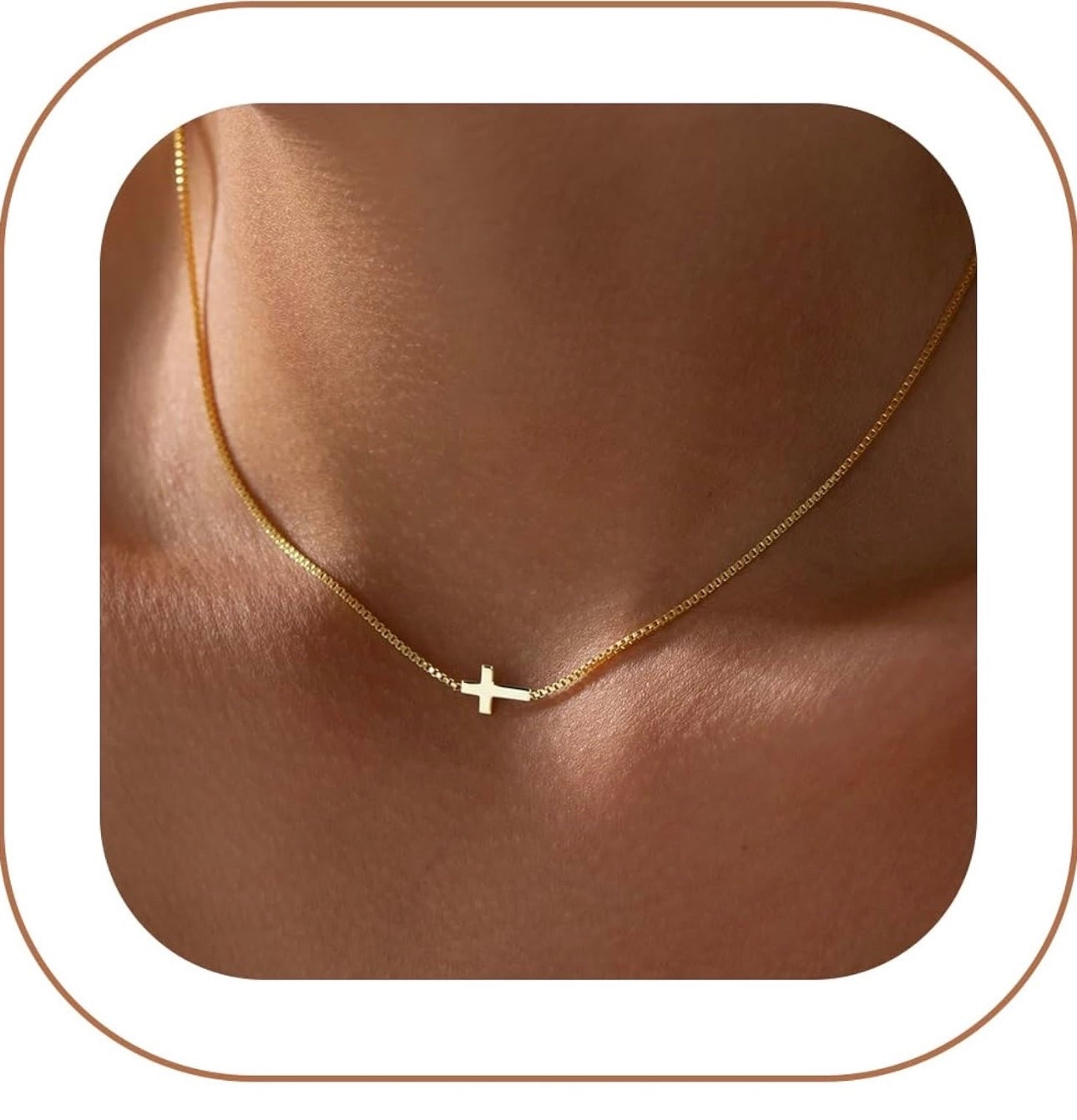 One of my favorite necklaces. I never take this off. I shower in it and sleep in it. I’ve had it for two years and it still looks brand new. Perfect for layering or wearing along. Feminine and dainty. ￼

#LTKOver40 #LTKootd